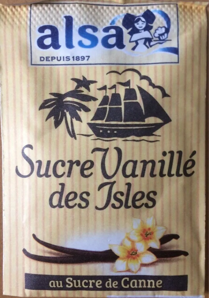 Sucre vanillé des Isles