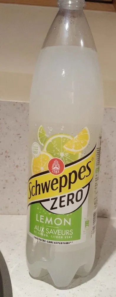 Schweppes lemon zero
