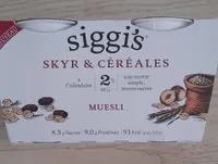 Skyr et céréales