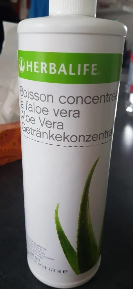 Boisson concentré a l'aloe vera