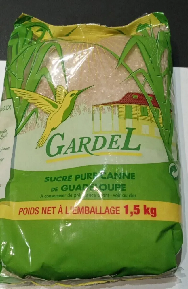 Sucre pure canne de Guadeloupe