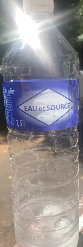 Eau de source