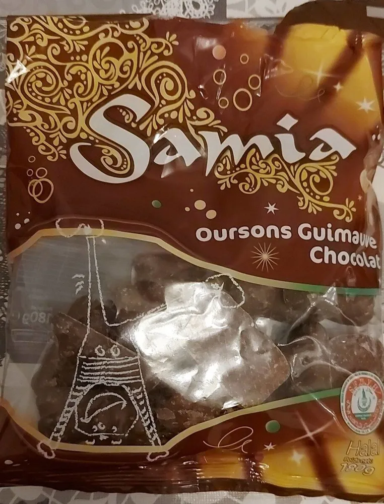 Oursons guimauve chocolat