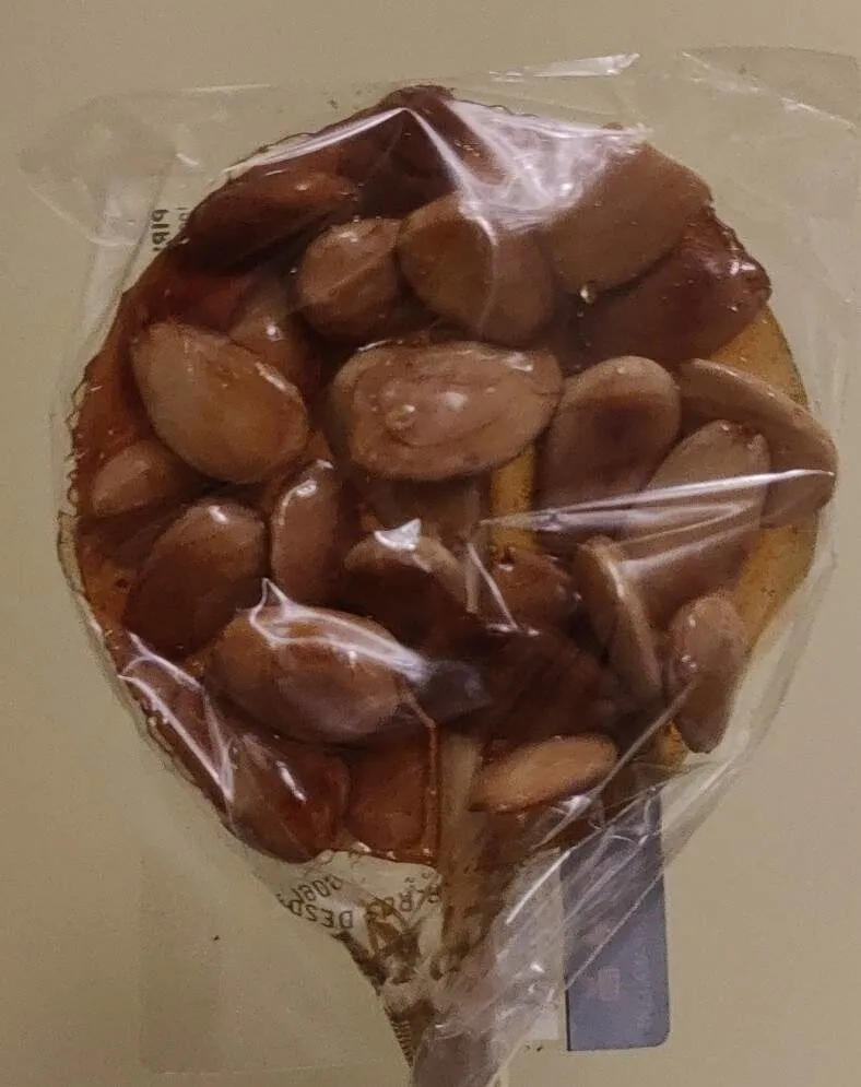 Piruleta de Guirlache de Almendra