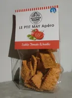 Sablés tomates & basilic