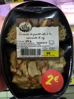 Émincé de poulet rôti à la Normande et riz