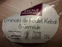 Émincé de poulet façon kebab