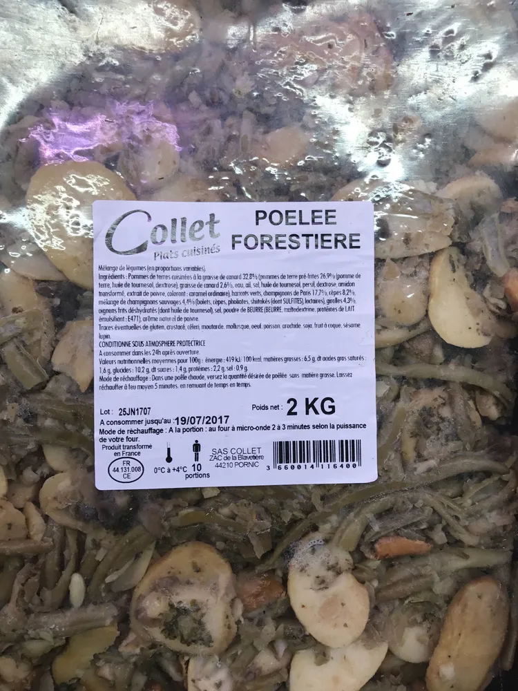Poêlée forestière