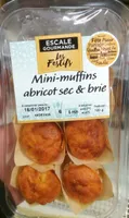 Mini-Muffins Abricot Sec & Brie