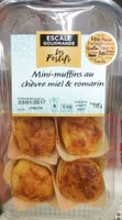 Mini-Muffins au Chèvre Miel & Romarin