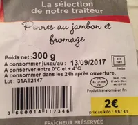 Pennes au Jambon et Fromage
