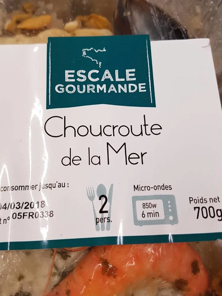 Choucroute de la mer