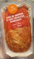 Cake au saumon et aux crevettes nordiques