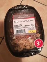 Coq au vin et tagliatelles