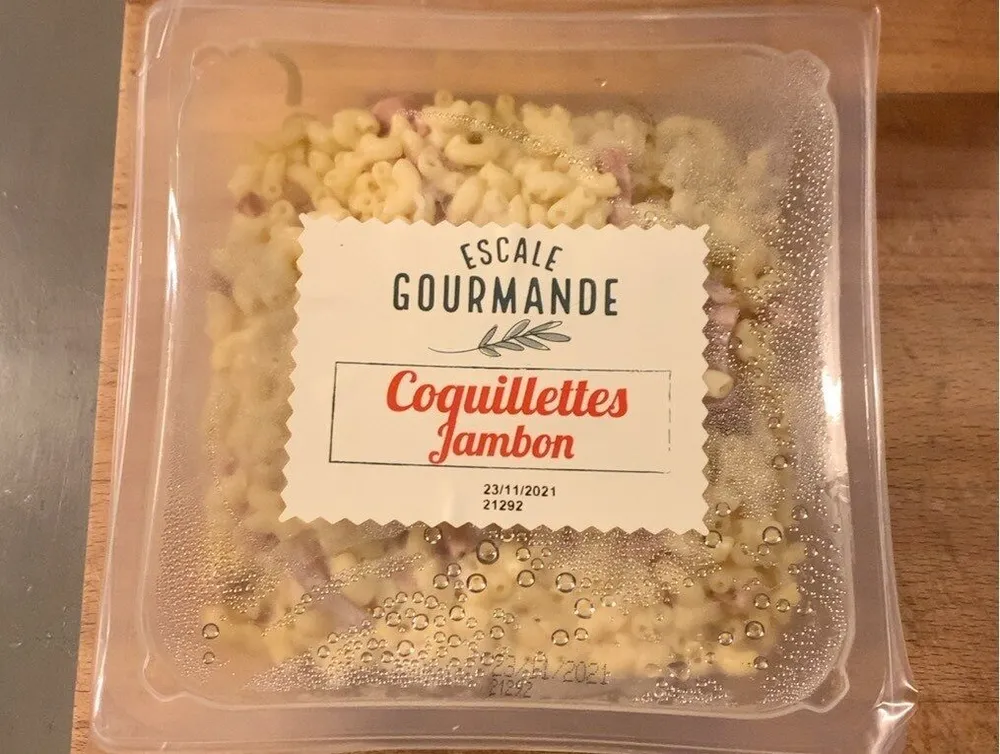Coquilettes jambon