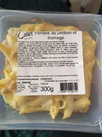 Pennes au jambon et fromage
