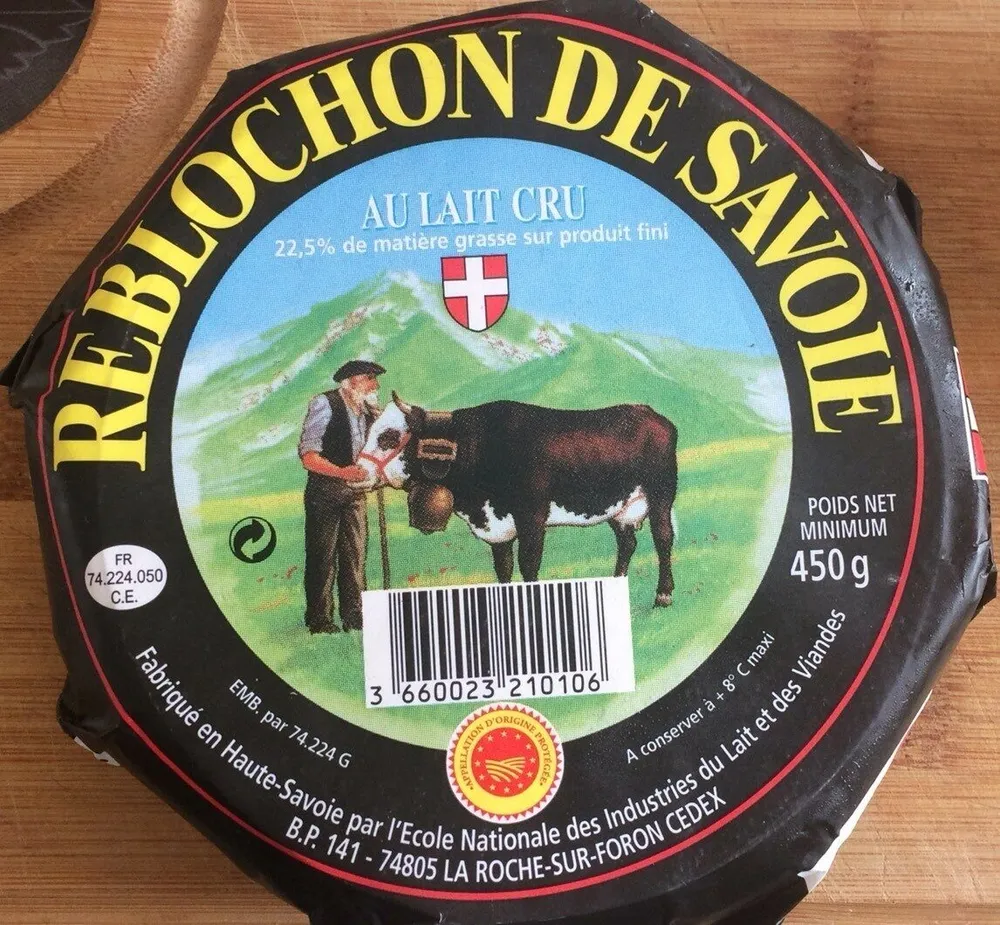 Roblochon de savoie aop au lait cru entiet