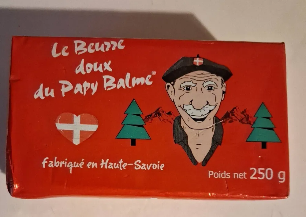 Le beurre doux du papy balme