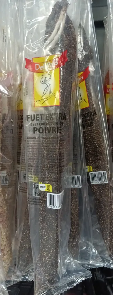 Fuet espagnol au poivre
