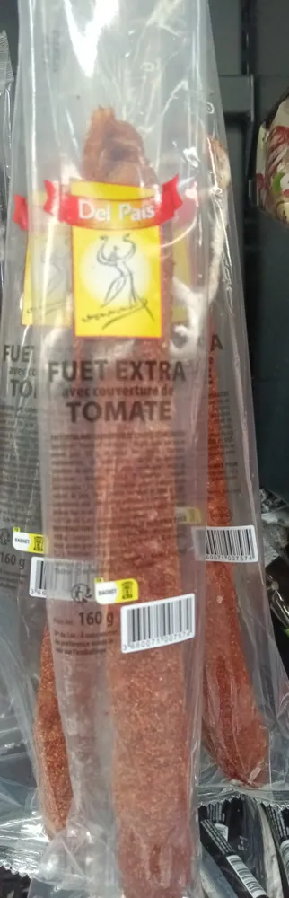 Fuet catalan à la tomate