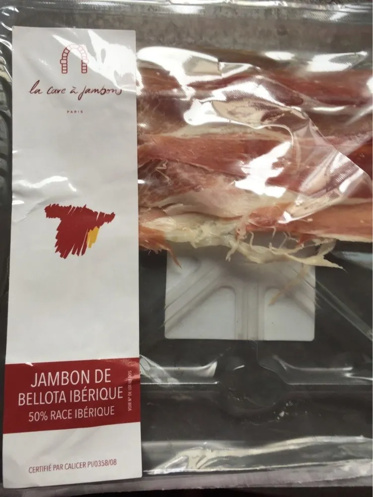 Jambon de Bellota ibérique