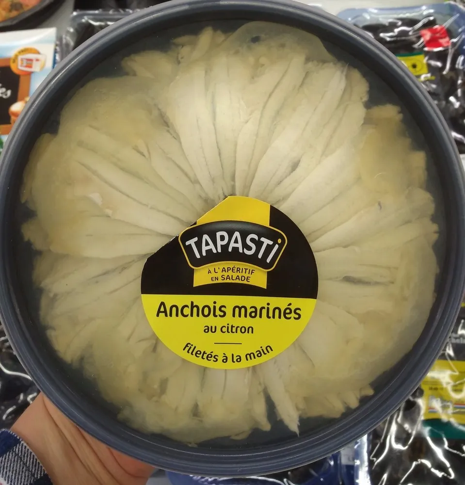 Anchois Marinés au Citron Filetés à la Main