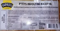 P'tits involtini ricotta