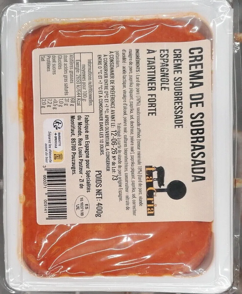 Crème de Soubressade
