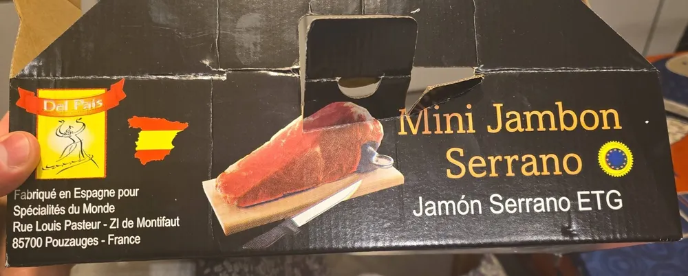 Mini jambon serrano