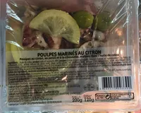 Poulpes marinés au citron