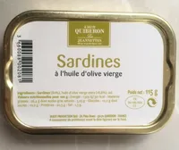 Sardines a l'huile d'olive vierge