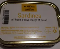 Sardines à  l huile  et citron