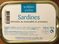 Sardines marinees au muscadet et aromates