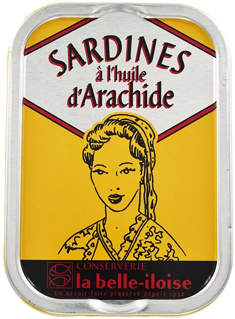 Sardines à l'huile d'arachide