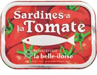 Sardines à l'huile de tournesol et à la tomate