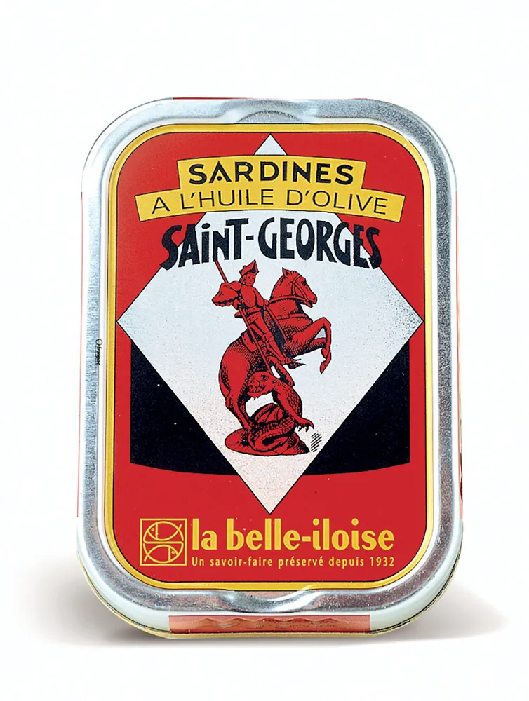 Sardines à l'huile d'olive Saint-Georges