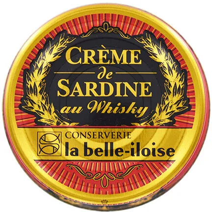 Crème de sardine au whisky