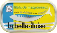 Filets de maquereaux marinés au vin blanc et aux aromates