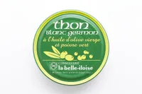 Thon blanc germon à l'huile d'ollive et poivre vert