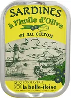Sardines à l'huile d'olive et au citron