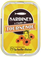 Sardines à l'huile de tournesol