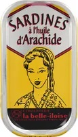 Sardines à l'huile d'arachide