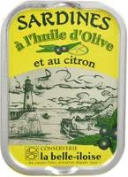 Sardines à l'huile d'olive et au citron