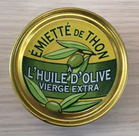 Emietté de thon à l’huile d’olive vierge extra