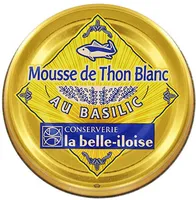 Mousse de thon blanc au basilic