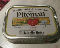 Sardines à l huile sauce pitomail