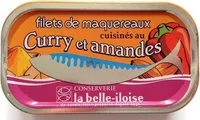 Filets de maquereaux cuisinés aux curry et amandes