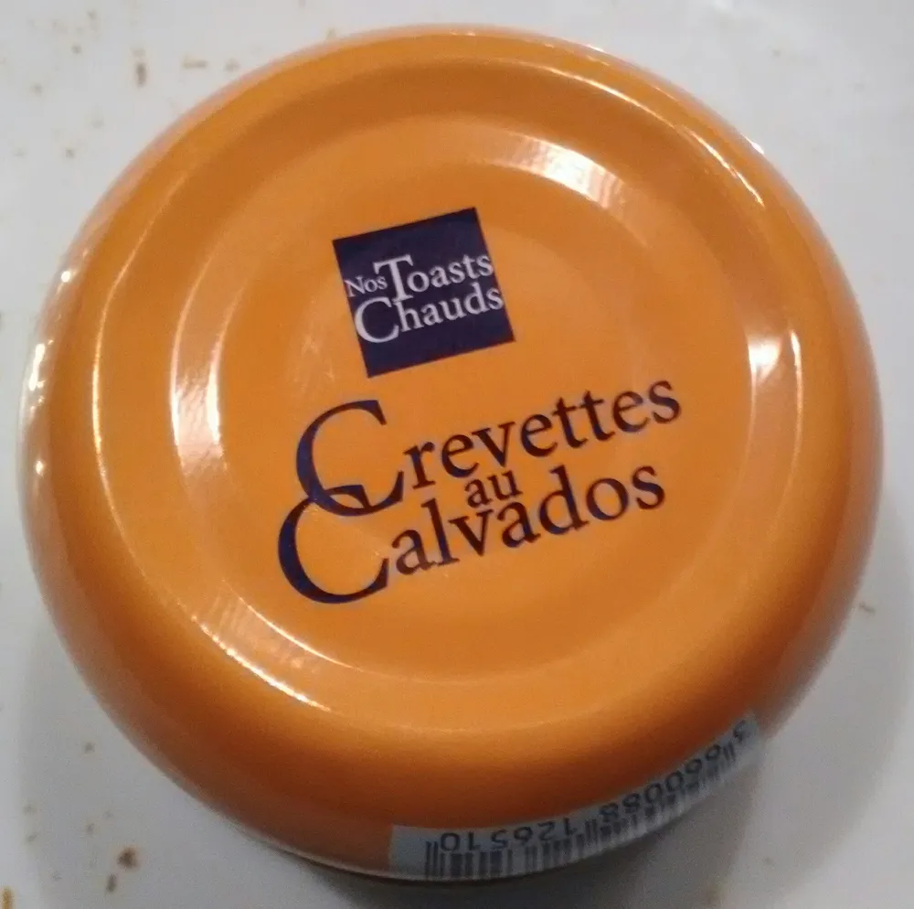 Crevettes au Calvados