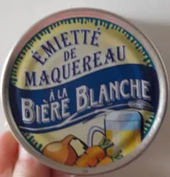 ÉMIETTÉ DE MAQUEREAU À LA BIÈRE BLANCHE