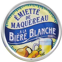 Emietté de maquereau à la bière blanche